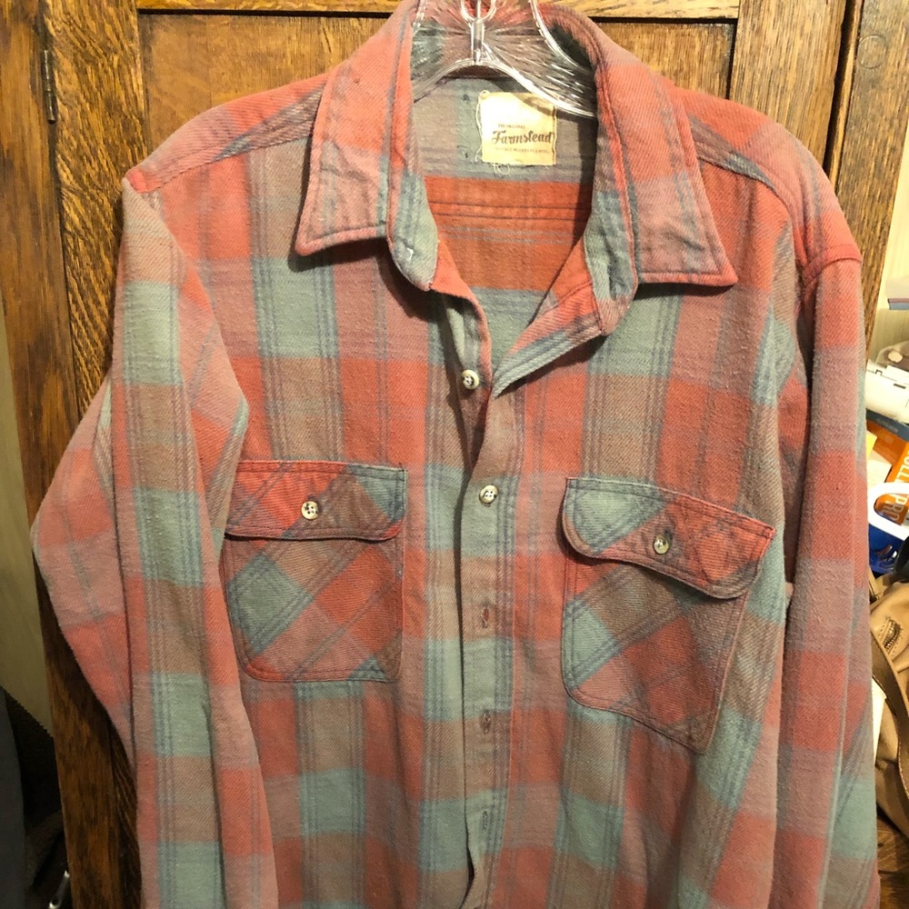 Farmstead flannel long sleeve shirt